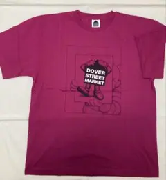 DOVER STREET MARKET✖️カウズ　ダークパープル　Tシャツ Mのサムネイル