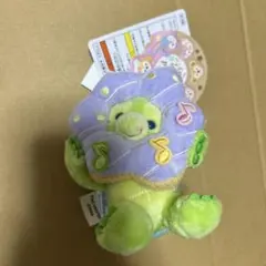 ディズニー　フィルドウィズジョイ　ドーナツ　オルメル　ぬいぐるみバッジ　ぬいば