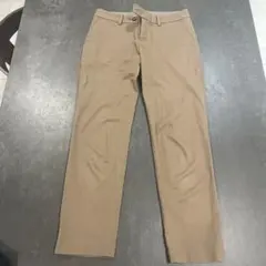 ユニクロ　アンクルパンツ　ブラウン　Mサイズ