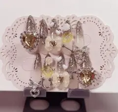 【現品・匿名配送】量産 地雷 サブカル ゴテゴテ 女児 ネイルチップ スナ系 ❤︎