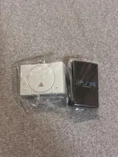 PlayStation ミニチュアチャーム付きビスケット 初代　PS2 セット