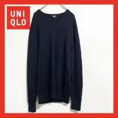 ユニクロ ラムクルーネックセーター