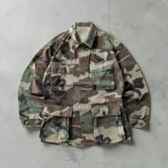 【1990年製】米軍実物 US ARMY BDUジャケット ミリタリーのサムネイル