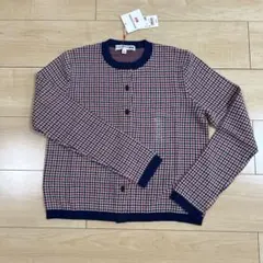 INES DE LA FRESSANGE チェック柄カーディガン S