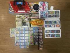 当時物】ドラゴンボール ミニミニカードダス 本体 ＆ ミニカード 16枚