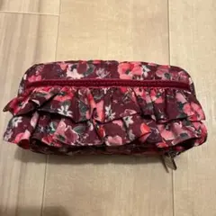 JILL STUART♡ジルスチュアートポーチ♡限定♡お花♡水彩♡ 상태좋음 ♡フリル♡