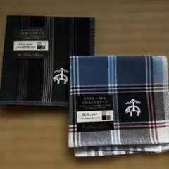 FUN chief チェック柄ハンカチ 2色セットのサムネイル