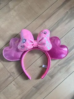 ミニーのパルパルーザ　 ハート型カチューシャ