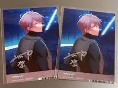 アイナナ 御堂虎於 サイン入り５部キービジュアル ブロマイド 2点セット