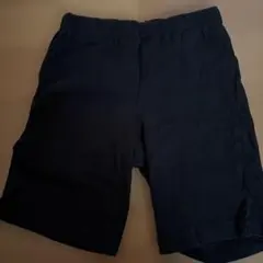 ブラック 半ズボン 110サイズ 100%綿