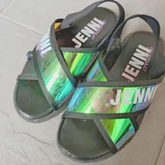 JENNI♡サンダル 19cm ブラックのサムネイル