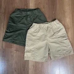 ユニクロ 130 水陸両用ギアショート２枚セット