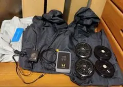 GEROUO 空調服セット 2XL ライトグレー値下げ中！！ GEROUO 空調服セット 2XL ライトグレー値下げ中！！4日まで - メルカリ
