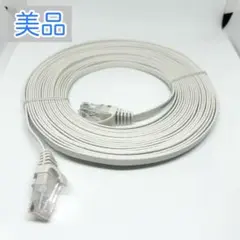 協和ハーモネット スーパーフラットLANケーブルホワイト7m LC-SF-7MP