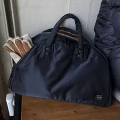 ヘッドポーター ポーター 吉田カバン ボストンバッグ アイアンブルー 底鋲付き