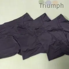 【未使用品】【Triumph】なめらか素材　ガードル　3枚セット　76サイズ