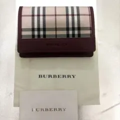 BURBERRY 名刺入れ カードケース バーガンディのサムネイル