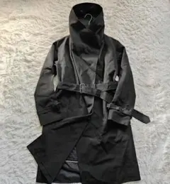 Aquascutum　シルクコットン ライナー付　ビッグカラー　トレンチコートのサムネイル