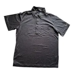 ⭐️MIZUNO⭐️ダークグレー ポロシャツ ボタン付き 「今の季節にぴったり」