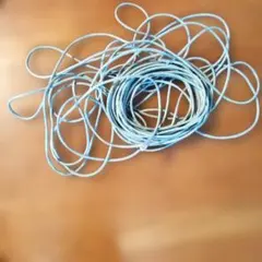 水色 LANケーブル 20m　RJ-45コネクタ 2個