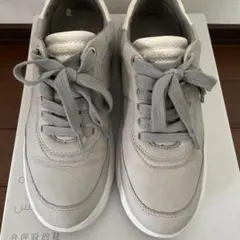 GEOX ジェオックス　スニーカー　 ライトグレー&ホワイト　C1303