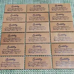 864✰︎人気のcuddly 牛革タグ❁ミシン用