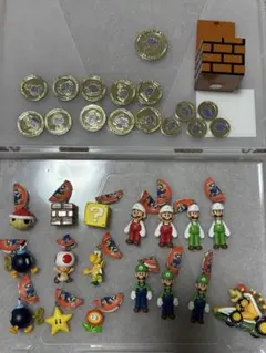スーパーマリオ マスコット&コイン まとめ売り