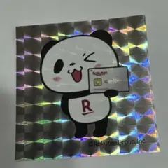 Rakuten お買い物パンダ ステッカー　シール　ホログラムのサムネイル