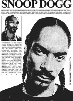 新品未使用 Snoop Dogg s/s tee ヴィンテージブラック L