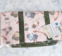サンリオキャラクターズ もふ耳 レトロ 保冷ポケット付き 2段トートバッグ