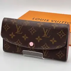 ルイヴィトン モノグラム　ポルトフォイユ エミリー ローズバレリーヌ　長財布