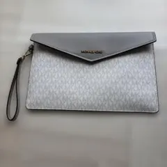 MICHAEL KORS クラッチバッグ ホワイト MK柄のサムネイル