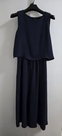 ZARA BASIC ネイビー オールインワン　パンツ　 Mサイズ