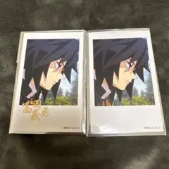 鬼滅の刃 ufotable 柱カフェ チェキ風ブロマイド 箔押し 伊黒小芭内
