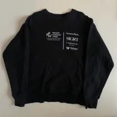 ひ*ろ様 United Athle ブラック スウェット