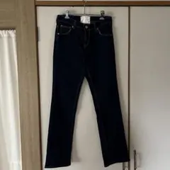 C17 ダークブルー ストレートデニム　28インチ