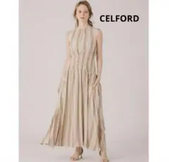 タグ付き新品未使用　CELFORD ストライプワンピース