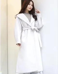 マーキュリーデュオ フーデッドロングコート ロングコート コート アウター