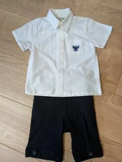 フォーマルシャツとショートパンツセット　サイズ90