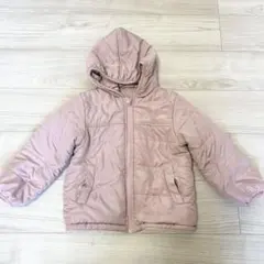【激安】バースデイ 中綿ジャケット 120 ピンク系 フード付き 女の子 冬服