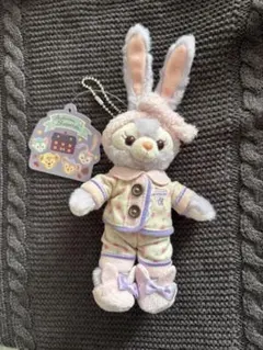 ステラルー　オータムスリープオーバー　ぬいぐるみバッジ　ディズニーシー　パジャマ