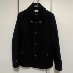 値下げ　NANO UNIVERSE ネイビー ドンキーカラーコート 42