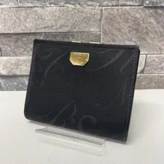 NINA RICCI 二つ折り財布 がま口 ブラックのサムネイル