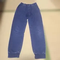 GU ダークブルー スウェットパンツ