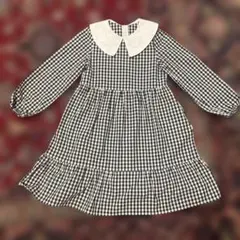 kate spade NEW YORK ギンガムチェック 半袖ワンピース 160 - メルカリ