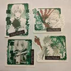 D.Gray-man モバイルステッカーコレクション　アレン・ウォーカー　4点