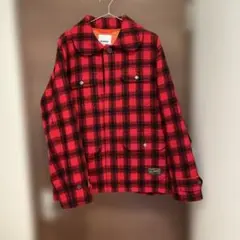 XLARGE レッド・ブラックチェック ジャケットのサムネイル