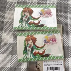 ウマ娘　サテン地ステッカー　イクノディクタス