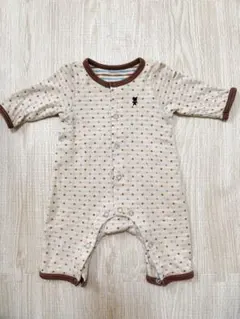 MIKIHOUSE FIRST ドット柄ロンパース50〜60