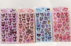 克*様 ぷくぷくシール　ぷっくりシール　ボンボンドロップ風シール　４点